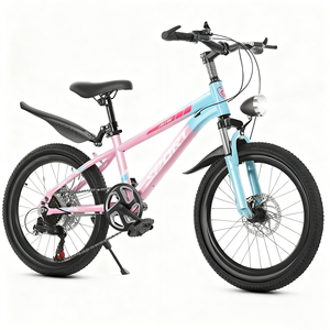 Chine 18 <span class=keywords><strong>20</strong></span> 22 <span class=keywords><strong>pouces</strong></span> enfants <span class=keywords><strong>VTT</strong></span> en alliage de magnésium vitesse double frein à disque Absorption des chocs fourche avant enfants vélo âge 8-15 - Product Image 1