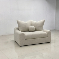 Canapé Jennifer, luxe moderne, sur mesure, tissu de performance, rembourré, fabricant de meubles pour salon et hôtel