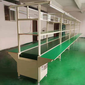 Sıcak satış alüminyum profil çelik çalışma masaları montaj makinesi endüstriyel makaralı konveyör bantları - Product Image 2