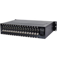 Codificador de 16 Canales 2U con Entrada SDI, H.265/H.264, Transmisión SRT 1080P 60fps, Salida Ethernet para Transmisión en Vivo