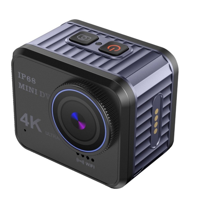 New HD 4K 60fps Action Sports Camera Remote Control IP68 Waterproof WiFi MicroSD 170 Wide Angle 32G/64G/128G Memory Projection