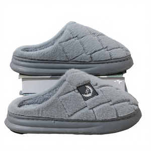 Pantuflas Clásicas Casuales para Hombre, Tallas Grandes, Invierno, Otoño, Suela Gruesa, Interior, Felpa, Cálidas, Punta Cerrada - Product Image 4