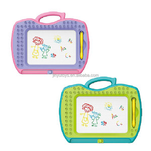 Lavagna Magnetica Colorata con <span class=keywords><strong>Animali</strong></span> per Bambini, Giocattoli Educativi per Scienza e Disegno, Giochi <span class=keywords><strong>da</strong></span> Tavolo per l'Educazione Prescolare - Product Image 1