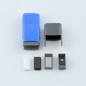 Sello de tela blanca pre china <span class=keywords><strong>cgs</strong></span> 598, fabricación de sellos de 10 ml, 220 v, tamaño mini máquina gris, sello flash hy 0513 - Product Image 4