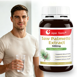 Complément alimentaire Shecome à base de palmier nain pour hommes, soutien de la santé de la prostate et urinaire, 100 capsules de palmier nain - Product Image 1
