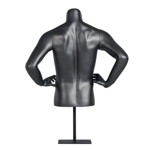 Barato negro Torso parte superior del cuerpo deporte maniquí hombres <span class=keywords><strong>busto</strong></span> medio cuerpo Sportwear maniquíes - Product Image 6