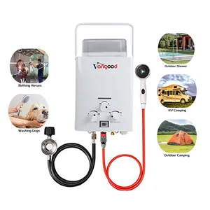A Gas Water Heater CE Gas Camping Camper Shower Gaz Caravan Propane Tankless Portable Hot Water Heaters