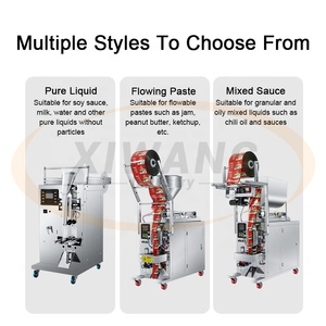 Empaquetadora automática vertical multifunción, bolsita de llenado de tomate, máquina de envasado de líquidos Ketchup - Product Image 5