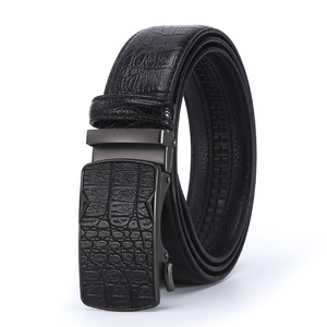 Cinturón de cuero CPC para hombre, cinturón de hebilla de aguja de aleación, cinturón de moda - Product Image 3