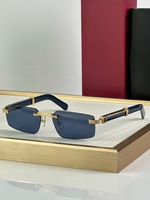 Gafas de Sol Retro sin Marco para Hombre y Mujer con Lentes de Corte Diamante, Protección UV400, Diseño Lujoso y Moderno