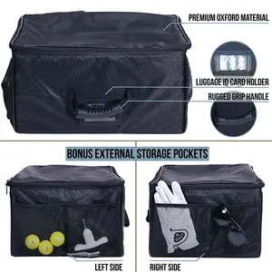 OEM Factory Custom Golf Trunk Organizer Aufbewahrung taschen Auto Golf Locker zur Aufbewahrung von Golf zubehör