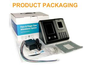 Reloj de Control de Asistencia con Reconocimiento Facial y Huella Dactilar, Registrador de Horas Biométrico para Empleados - Product Image 5