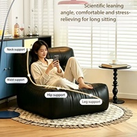 Lazy Man Sitzsack-Sessel Wohnzimmer Modulares Sofa-Set Komprimierte Verpackung Einzelne Sitzgruppe Lounge-Sofa Moderne Wohnmöbel