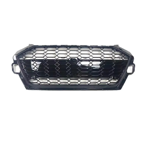 Top Vente Voiture <span class=keywords><strong>A4</strong></span> S4 B9.5 Noir Brillant Nid D'abeille Grill RS4 Style Pare-chocs Avant Grille pour <span class=keywords><strong>Audi</strong></span> <span class=keywords><strong>A4</strong></span> S4 B9.5 2020 2021 2022 2023 2024 - Product Image 4