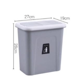 <span class=keywords><strong>Poubelle</strong></span> murale en plastique OEM pour <span class=keywords><strong>armoire</strong></span> de <span class=keywords><strong>cuisine</strong></span> déchets épluchures de fruits paniers de collecte de légumes <span class=keywords><strong>poubelle</strong></span> de stockage suspendue - Product Image 6