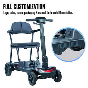 Scooter électrique léger pour personnes âgées et handicapées, scooter de transport portable à 4 roues avec longue autonomie pour les établissements de soins - Product Image 2