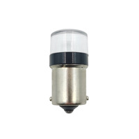Clignotants LED pour voiture 1156/1157 3030 10SMD, feux de freinage pour moto et feux arrière haute luminosité avec lentille - 12V 6500-7500K