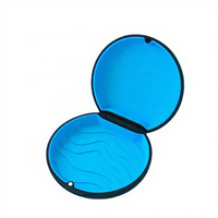 Boîte de rangement pour appareil dentaire invisible, boîte de rangement pour protège-dents en plastique, boîte de rangement pour appareil orthodontique avec logo personnalisé