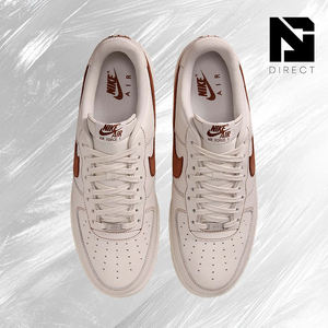 Nike Air Force 1 07 Lv8 Ivory Saddle Brown, Zapatillas de Moda de Lujo, Unisex, Casuales - Product Image 3