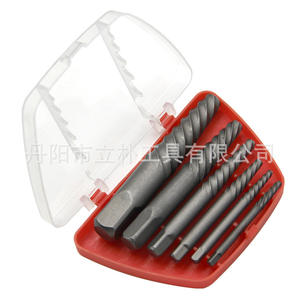 Extracteur de vis en spirale 5 pièces, filetage grossier métrique, pour vis endommagées, jeu de forets manuels pour réparation DIY - Product Image 4