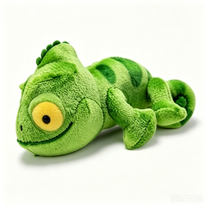 Giocattolo di Peluche a Forma di Lucertola Verde Personalizzato 31cm-50cm per Bambini dai 2 ai 4 Anni Unisex - Product Image 3