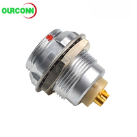 Conector Circular Macho Hembra 0B 1B 2B 3B FGG EGG ECG 1 Fluido 2 Fluidos con Conector Híbrido Eléctrico Push-Pull de 6 8 10 Pines