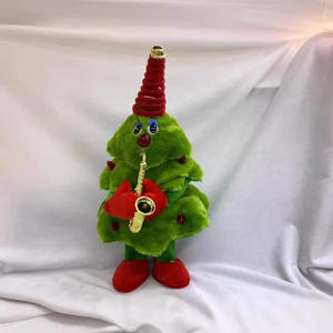 NOUVEAU STYLE Jouet en peluche électrique de Noël chantant et dansant Arbre de Noël en peluche - Product Image 4