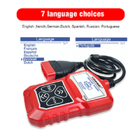 KW309 KW310 OBD1 escáner lector de código de error del motor escáner automotriz OBD2 coche OBD escáner Pk ELM327 herramienta de diagnóstico de reparación