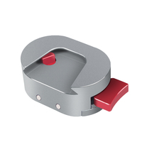 Mini plaque adaptatrice magnétique à dégagement rapide pour trépied, compatible avec les stabilisateurs DJI Ronin S SC, pour vlogging, réalisation de films, appareils photo reflex numériques et caméras vidéo