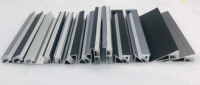 Fabrique des armoires de cuisine en plastique Diffuseur cuisine encastré Profils d'aluminium extrudé à DEL