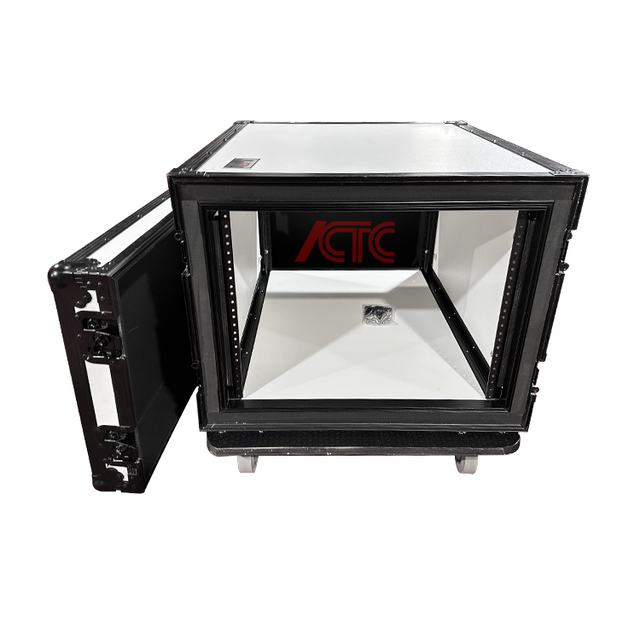 Custom Aluminum Power Audio Amplifier Rack case for Electronics Instrument