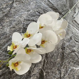 Orquídea Artificial <span class=keywords><strong>de</strong></span> tacto Real, flor para decoración <span class=keywords><strong>de</strong></span> hogar y boda, novedad <span class=keywords><strong>de</strong></span> <span class=keywords><strong>2022</strong></span> - Product Image 3