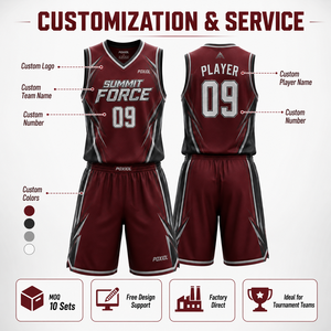 Tenues de <span class=keywords><strong>basketball</strong></span> personnalisées sublimées respirantes pour équipes : maillots et shorts de compétition DriFit pour tournois - Product Image 5