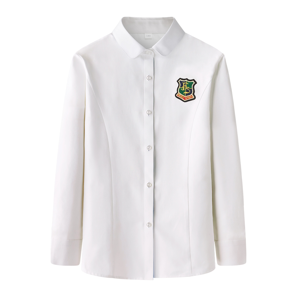 Camicia bianca per ragazza