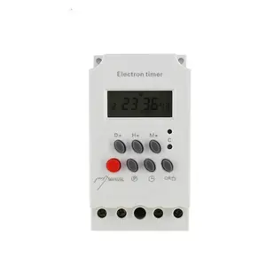 Tipo automático 24 horas de interruptor de controle de tempo semanal KG316T, interruptor digital automático com bateria de 220v