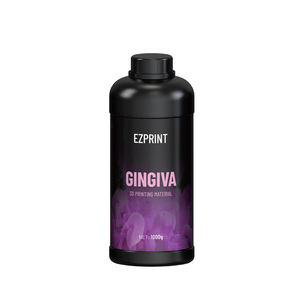 EZPRINT 3d resina gengiva dentale alta precisione modelli di impianto fotosensibile rosa rosso Lcd Dlp 1kg/bottiglia - Product Image 1