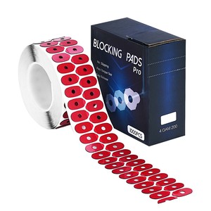 High Quality Lens Blocking Pads optical Lens Blocking QF-RED Pads Optical <b>Glasses</b> Lens Blocking Pads - Product Image 1