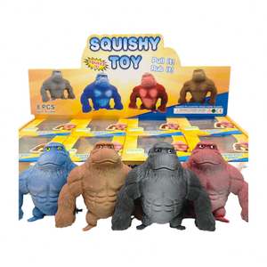 Toysrunner Juguete Sensorial de Látex Splat Monkey, Juguete Antiestrés Elástico y Blandito de Gorila para Niños - Product Image 1