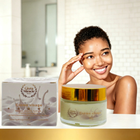 Crème Visage Éclaircissante et Hydratante Gluta Miracle au Niacinamide, Collagène et Vitamine C pour Femmes – Soin Anti-Taches Brunes