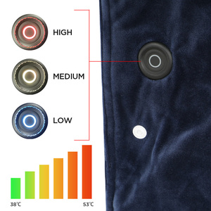 Manta Ultrasónica de Poliéster para Dormitorio, con Doble Control de Calefacción, para Hogar y Hoteles, de Franela, con Características Terapéuticas - Product Image 3