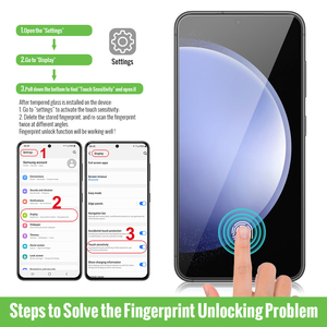 2025 mới nhất chất lượng cao điện thoại di động 2.5D 9H Độ cứng Tempered Glass phim bảo vệ màn hình cho Samsung S23 FE - Product Image 6