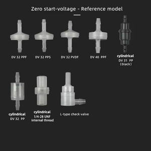Chất lượng cao Hướng dẫn sử dụng một chiều dòng chảy nhựa kiểm tra van PP Hose với Leak-proof chùa Doanh cơ hoành & bóng cấu trúc - Product Image 6