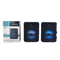 GTS-1395 4 inç 5W şarj edilebilir ev sinema sistemi kablosuz Loud radyolar Am Fm Subwoofer taşınabilir hoparlör