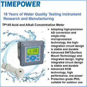 Medidor de concentración de ácido/álcali de alta eficiencia, probador de calidad del agua para industrias químicas metalúrgicas alimentarias farmacéuticas - Product Image 5