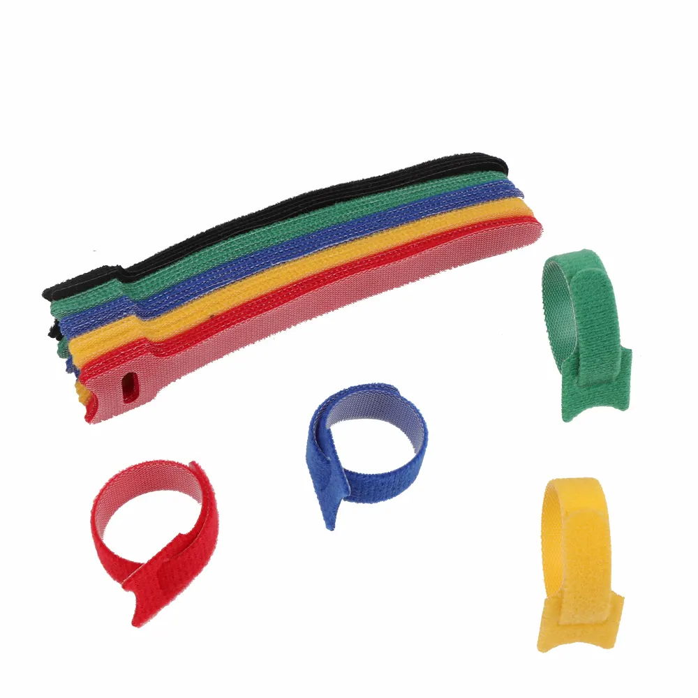 Hook and Loop Reusable Fastening Cable Tie Down Straps by Reusable, Durable Functional Ties hook and loop cable tie roll