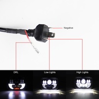 7x6 5x7 pouces phares LED 6052 6054 H5054 H6054 pour GMC Ford Chevrolet Cargo Van Express Nissan