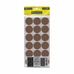 Marrón 35mm autoadhesiva sentí piso Protector, almohadillas - Product Image 2