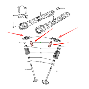 05184296AH 05184332AA Nuevo Kit de juntas de válvula de elevadores de balancines para Jeep Grand Cherokee Kit <span class=keywords><strong>Dodge</strong></span> Chrysler 3.0L 3.6L 2011-2024 - Product Image 6