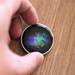 Decompressie Bureau Speelgoed Metalen Vingertop Desktop Anti Stress Koper Kinetische Hand Ontspannen Draaiende Beweging Munt Voor Autisme Adhd - Product Image 4