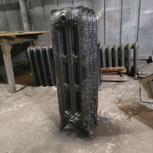 <span class=keywords><strong>Radiateur</strong></span> en fonte à 3 colonnes pour chauffage à <span class=keywords><strong>eau</strong></span> <span class=keywords><strong>chaude</strong></span>, design traditionnel, noir apprêté, 5 éléments graphiques, <span class=keywords><strong>prix</strong></span> usine - Product Image 2